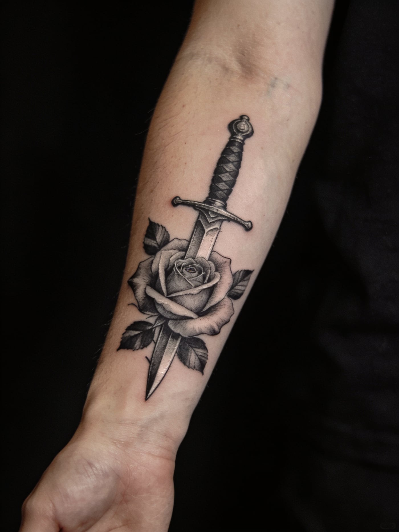 Pierce — Realism tattoo, Forearm