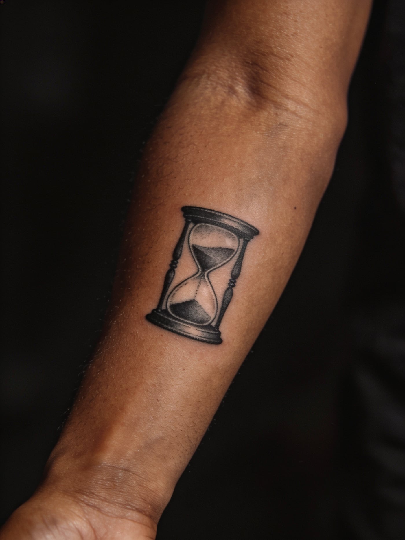 Borrowed Time — Realism tattoo, Forearm